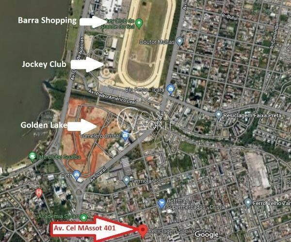 Terreno à venda , 1468m², Rua Coronel Massot no bairro Cristal em Porto Alegre