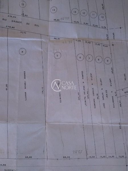 Terreno à venda , 3522m², Rua Atilio Supertti no bairro Vila Nova em Porto Alegre