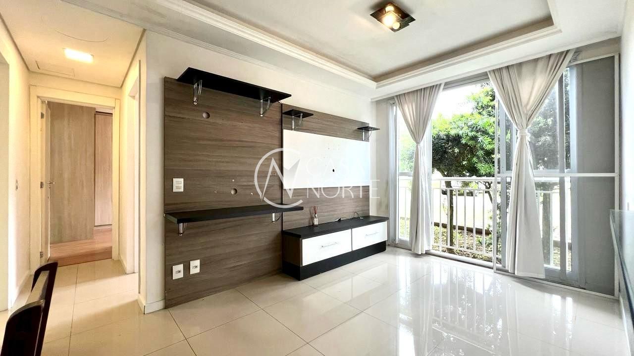 Apartamento à venda com 2 quartos, 57m², 1 suíte, 1 vaga, Rua Walton Pontes Carpes no bairro Vila Nova em Porto Alegre