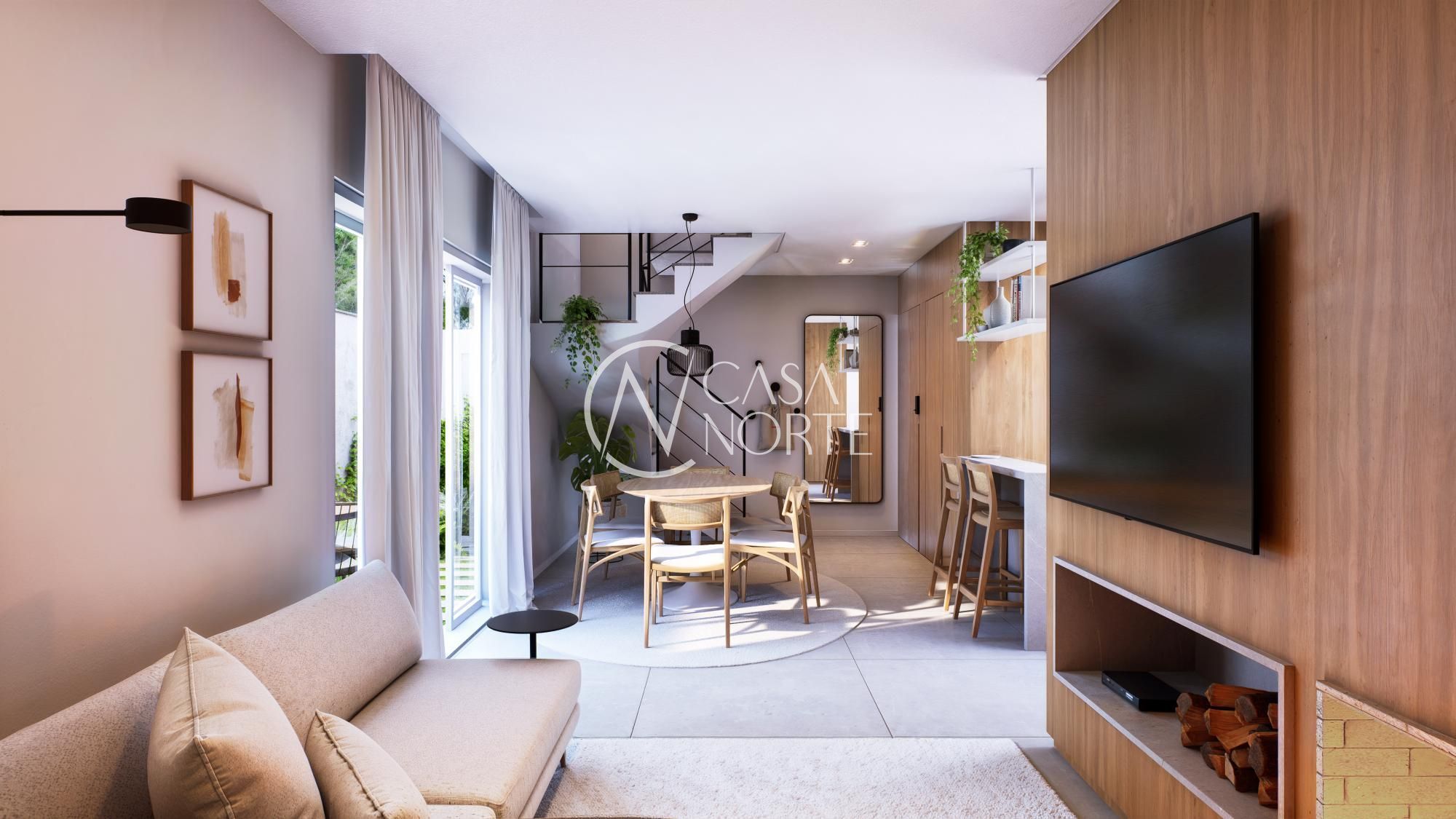 Casa de Condomínio à venda com 3 quartos, 232m², 1 suíte, 2 vagas, Rua Doutor Mário Totta no bairro Tristeza em Porto Alegre