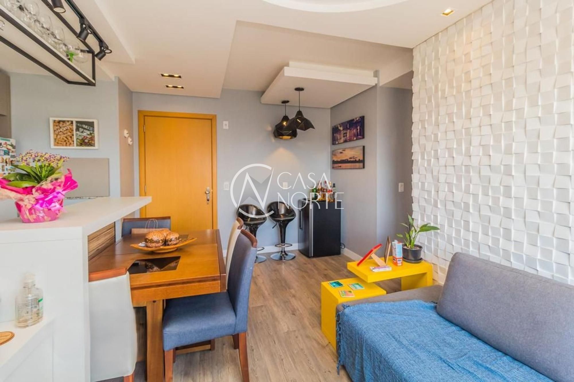 Apartamento à venda com 2 quartos, 55m², 1 suíte, 1 vaga, Rua Coronel André Belo no bairro Menino Deus em Porto Alegre