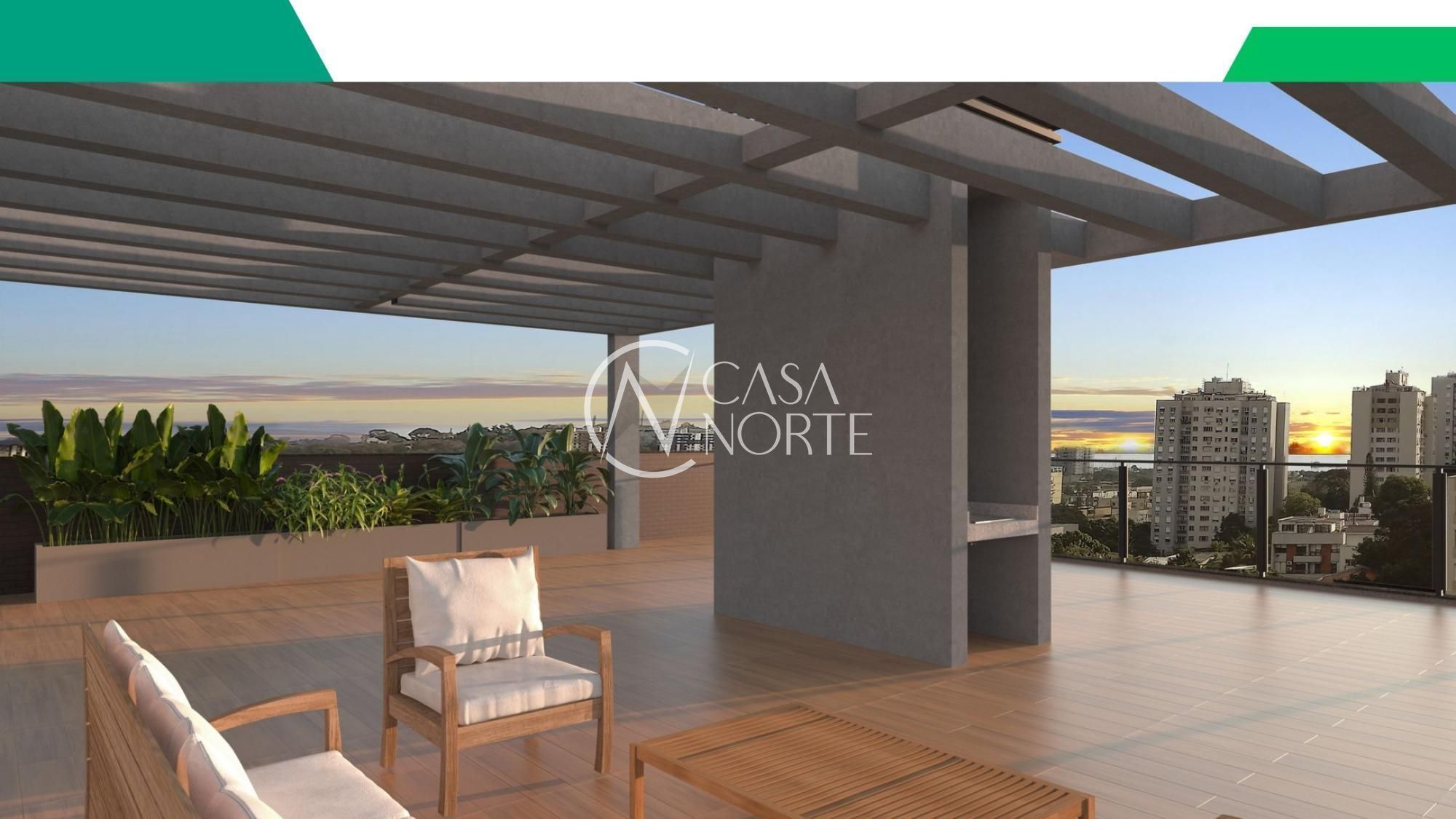 Apartamento à venda com 2 quartos, 69m², 1 suíte, 2 vagas, Rua Jaguari no bairro Cristal em Porto Alegre