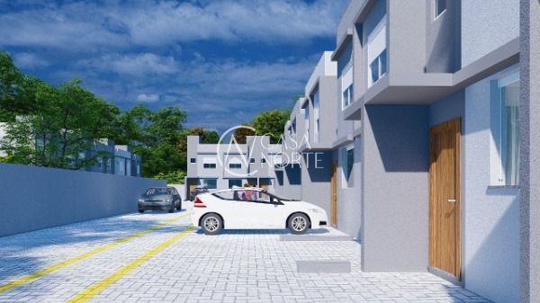 Casa de Condomínio à venda com 2 quartos, 59m², 1 suíte, 1 vaga, Rua Miguel Ascoleze no bairro Vila Nova em Porto Alegre