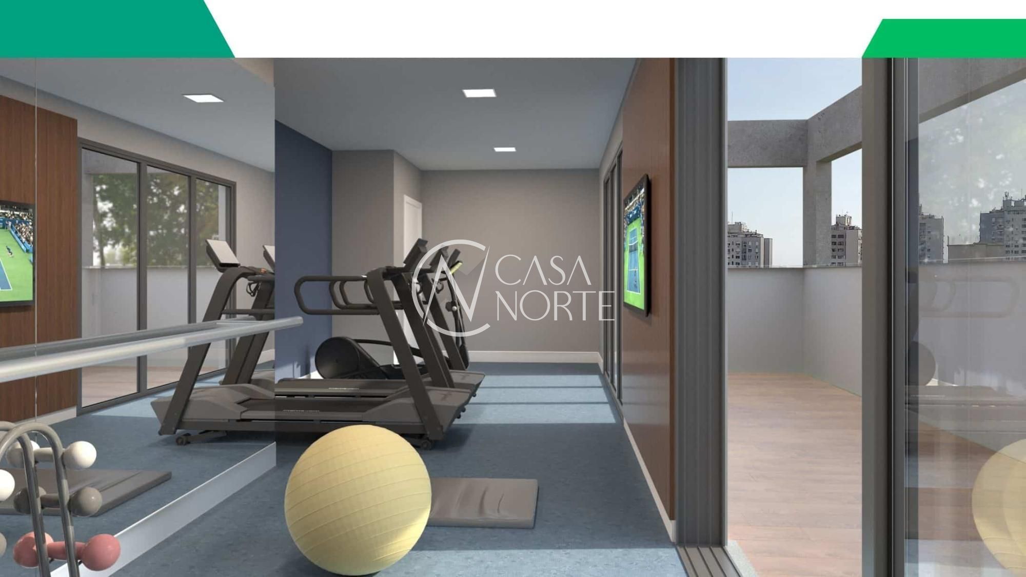 Apartamento à venda com 2 quartos, 68m², 1 suíte, 2 vagas, Rua Jaguari no bairro Cristal em Porto Alegre