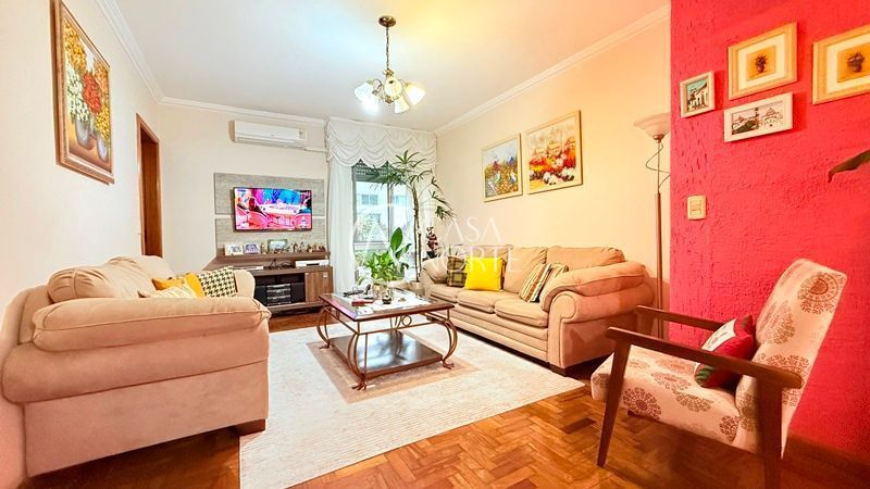 Apartamento à venda com 3 quartos, 120m², 2 vagas, Rua Dona Amélia no bairro Menino Deus em Porto Alegre