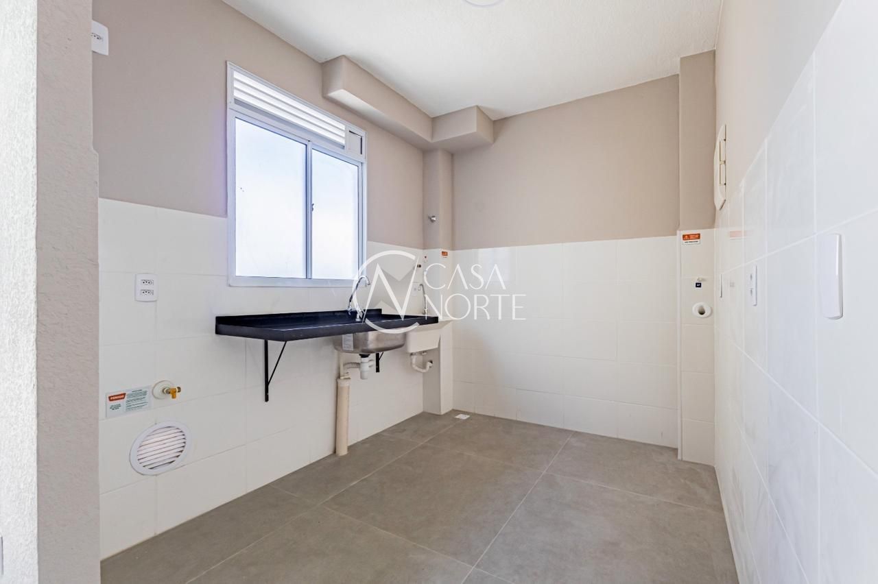 Apartamento à venda com 2 quartos, 40m², 1 vaga, Rua Sete Mil e Oito no bairro Restinga em Porto Alegre