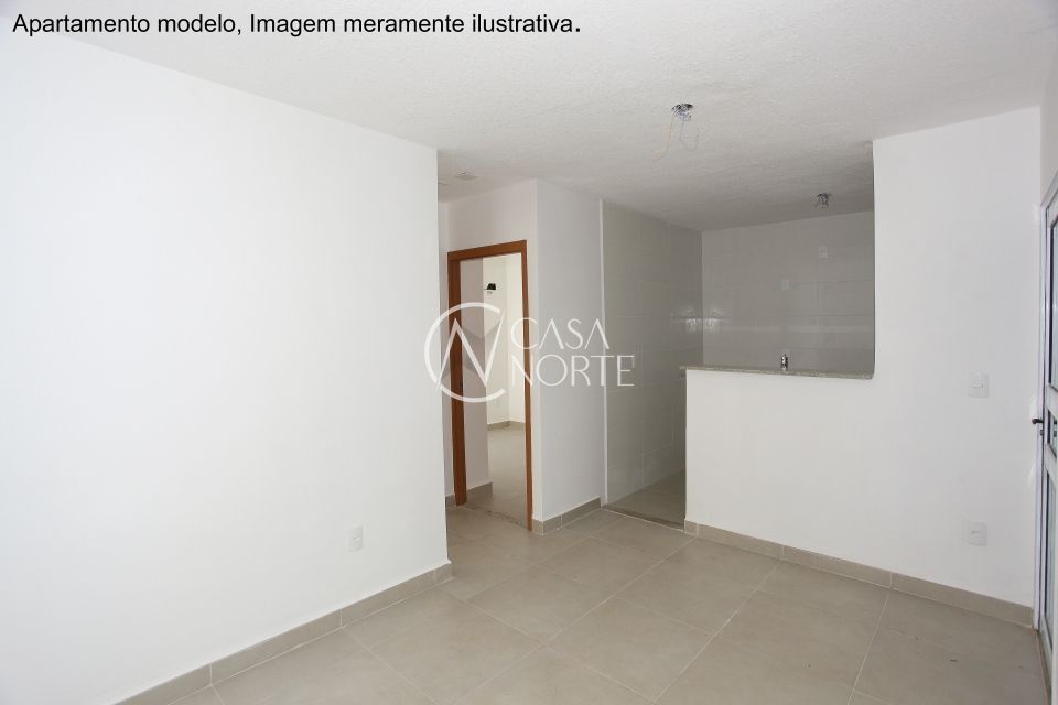 Apartamento à venda com 2 quartos, 42m², 1 vaga, Derocy Giácomo da Silva no bairro Vila Nova em Porto Alegre