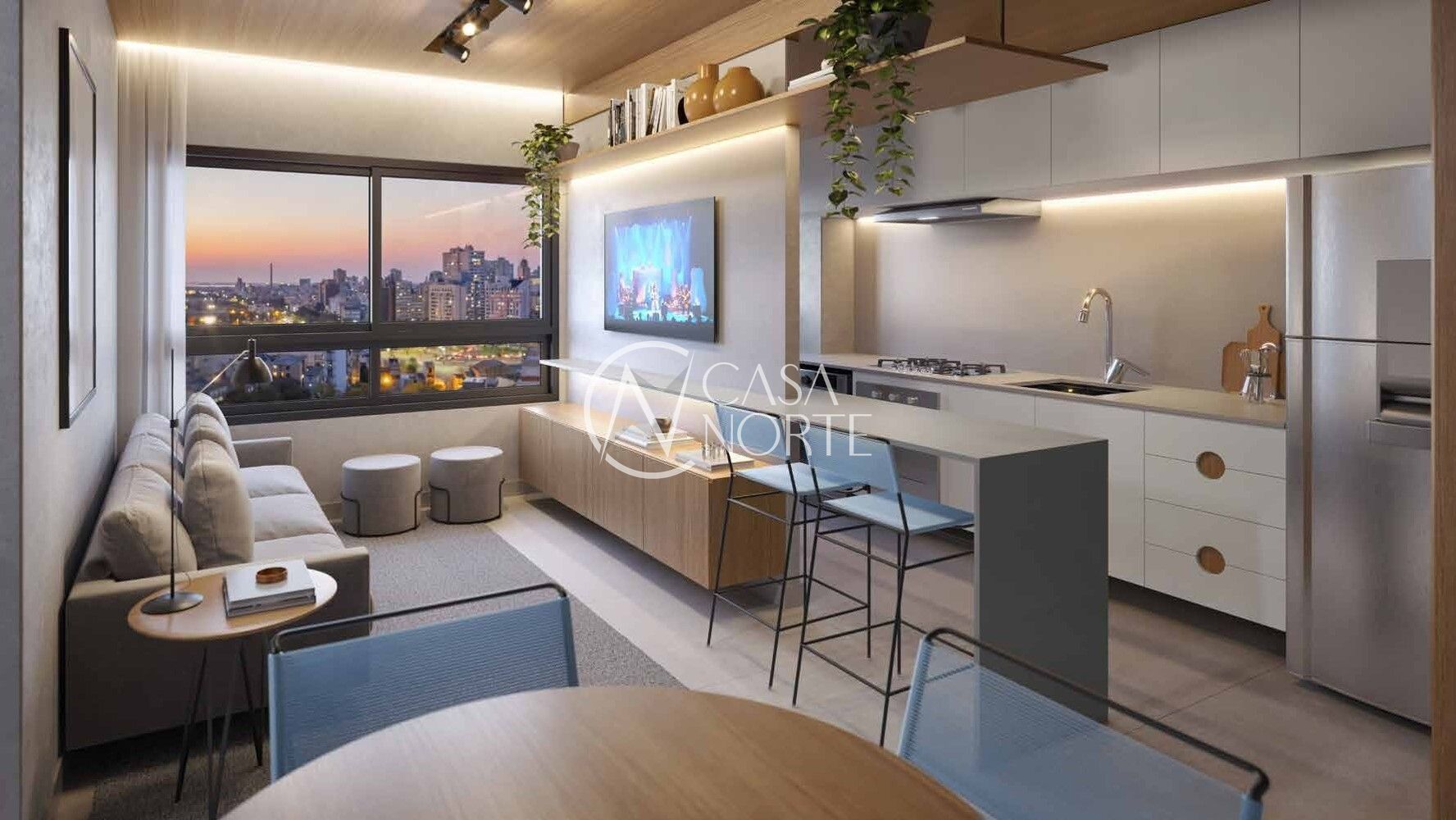 Loft à venda com 1 quarto, 28m², Da República no bairro Cidade Baixa em Porto Alegre