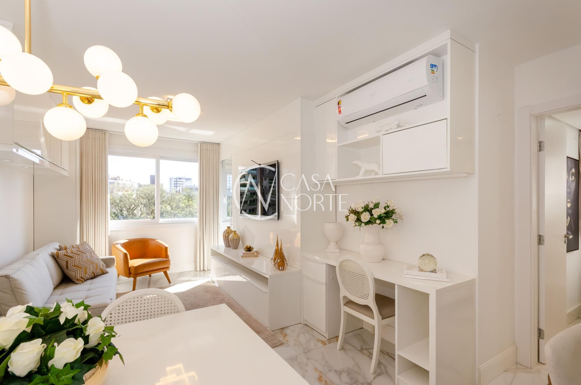 Apartamento à venda com 1 quarto, 54m², 1 suíte, 2 vagas, Alameda Emílio de Menezes no bairro Três Figueiras em Porto Alegre