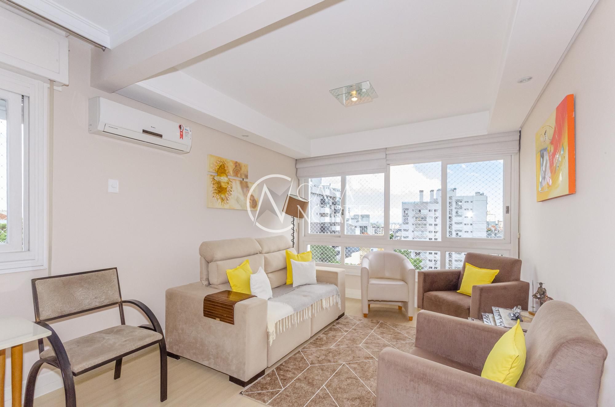 Apartamento à venda com 3 quartos, 117m², 1 suíte, 2 vagas, Avenida Carlos Gomes no bairro Petrópolis em Porto Alegre