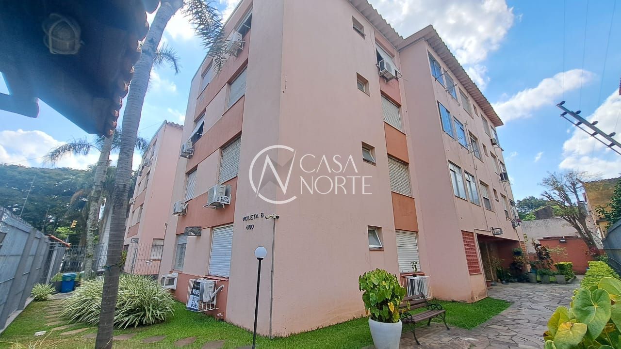 Apartamento à venda com 1 quarto, 44m², Rua Ângelo Crivellaro no bairro Jardim do Salso em Porto Alegre