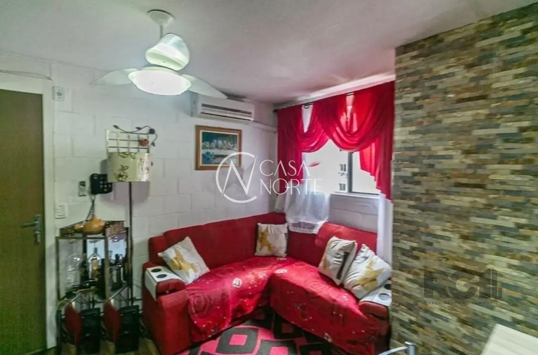 Apartamento à venda com 2 quartos, 39m², 1 vaga, Rua Tomé Antônio de Souza no bairro Campo Novo em Porto Alegre