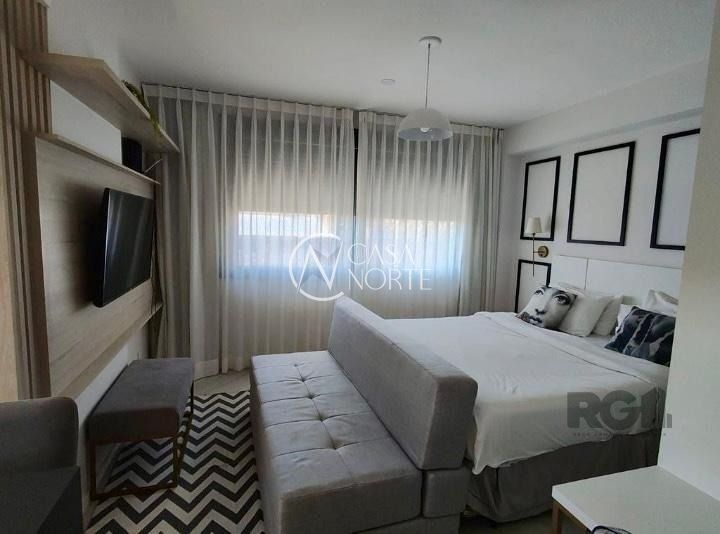 Studio à venda com 1 quarto, 27m², 1 vaga, Rua Tenente-Coronel Fabrício Pilar no bairro Mont Serrat em Porto Alegre
