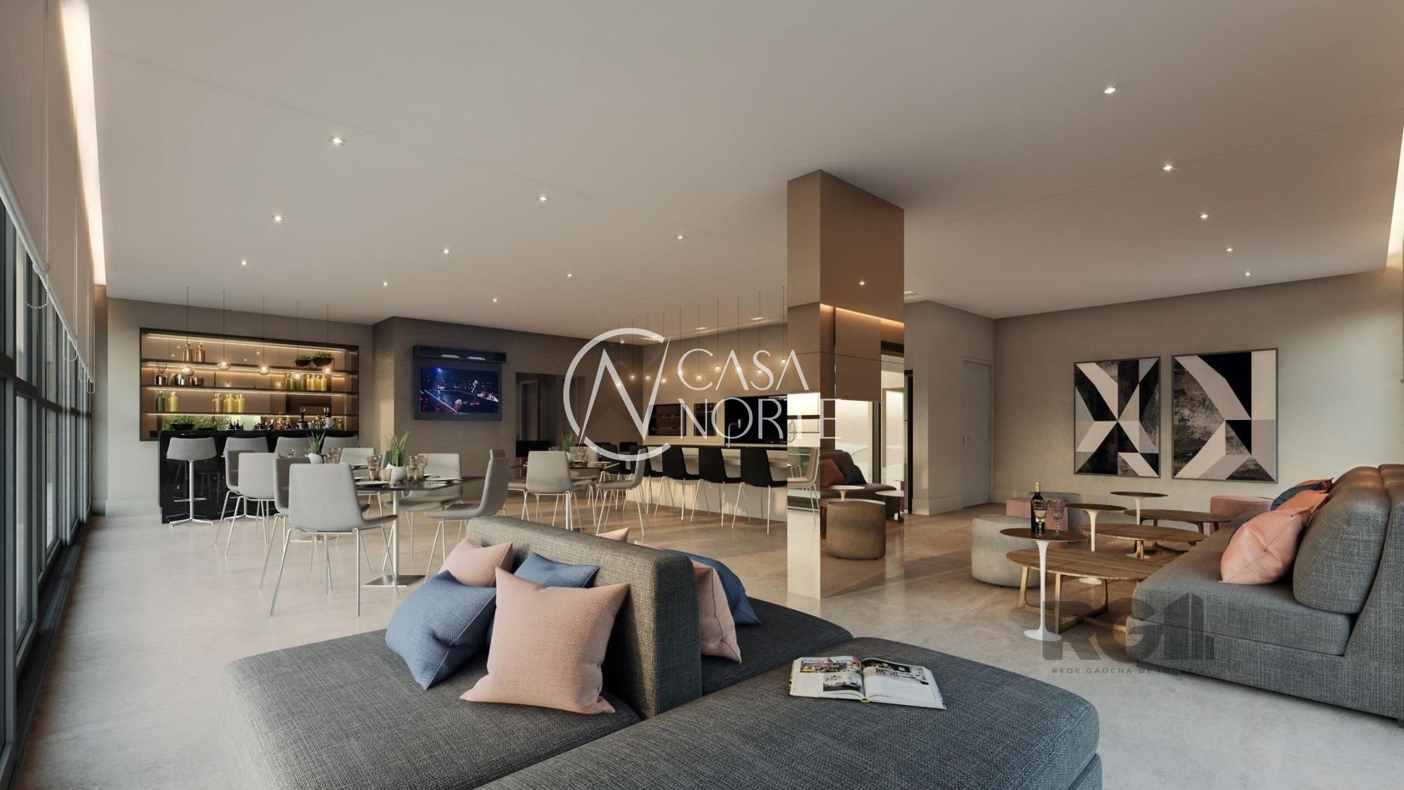 Apartamento à venda com 1 quarto, 44m², 1 vaga, Rua Cipó no bairro Passo da Areia em Porto Alegre