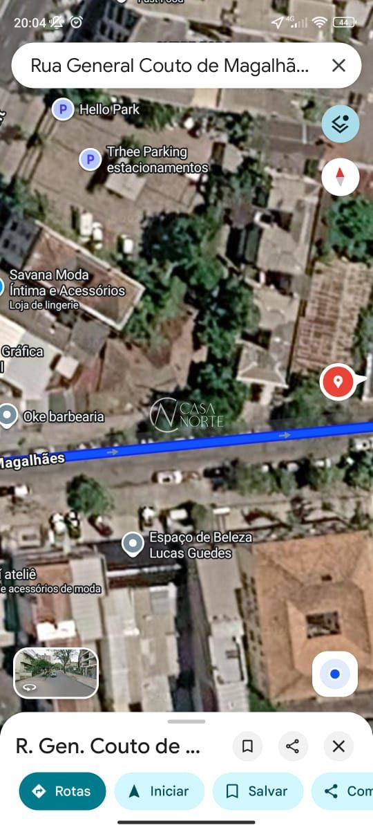 Terreno à venda  com 600m², Rua General Couto de Magalhães no bairro Higienópolis em Porto Alegre