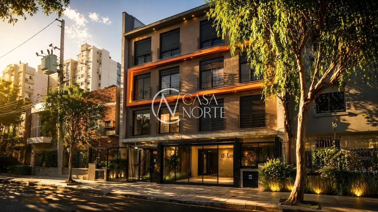 Apartamento Garden à venda com 1 quarto, Rua Miguel Tostes no bairro Rio Branco em Porto Alegre