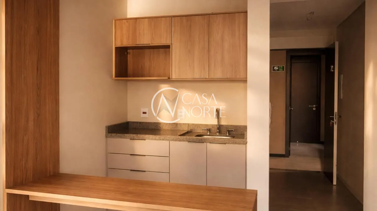 Apartamento Garden à venda com 1 quarto, Rua Miguel Tostes no bairro Rio Branco em Porto Alegre