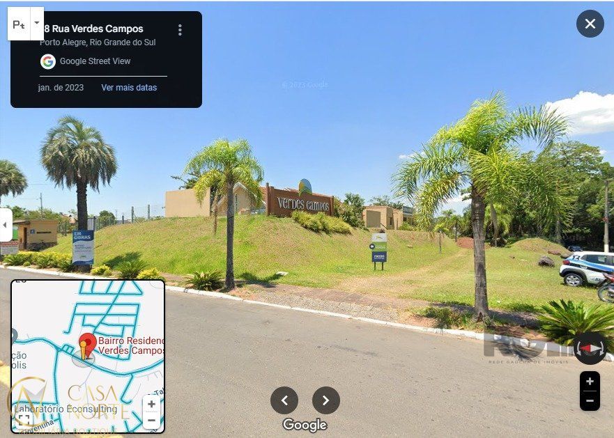 Terreno à venda  com 395m², Rua Madre Clara no bairro Mário Quintana em Porto Alegre