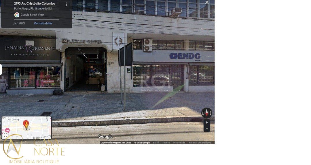 Sala Comercial à venda , 49m², 1 vaga, Avenida Cristóvão Colombo no bairro Floresta em Porto Alegre