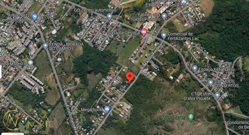 Terreno à venda  com 440m², Rua Maurilio Ferreira no bairro Campo Novo em Porto Alegre