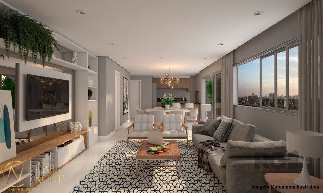 Cobertura à venda com 3 quartos, 213m², 2 suítes, 2 vagas, Rua Curupaiti no bairro Cristal em Porto Alegre