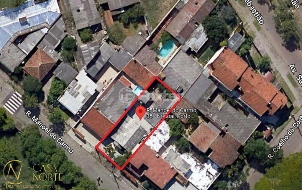 Terreno à venda  com 300m², Rua Manoel do Carmo no bairro Nonoai em Porto Alegre