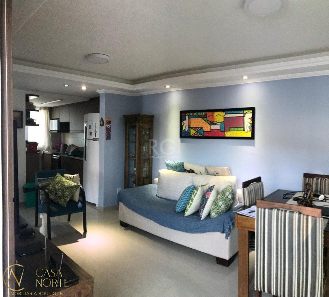 Apartamento à venda com 2 quartos, 47m², 1 vaga, Rua Atilio Supertti no bairro Vila Nova em Porto Alegre