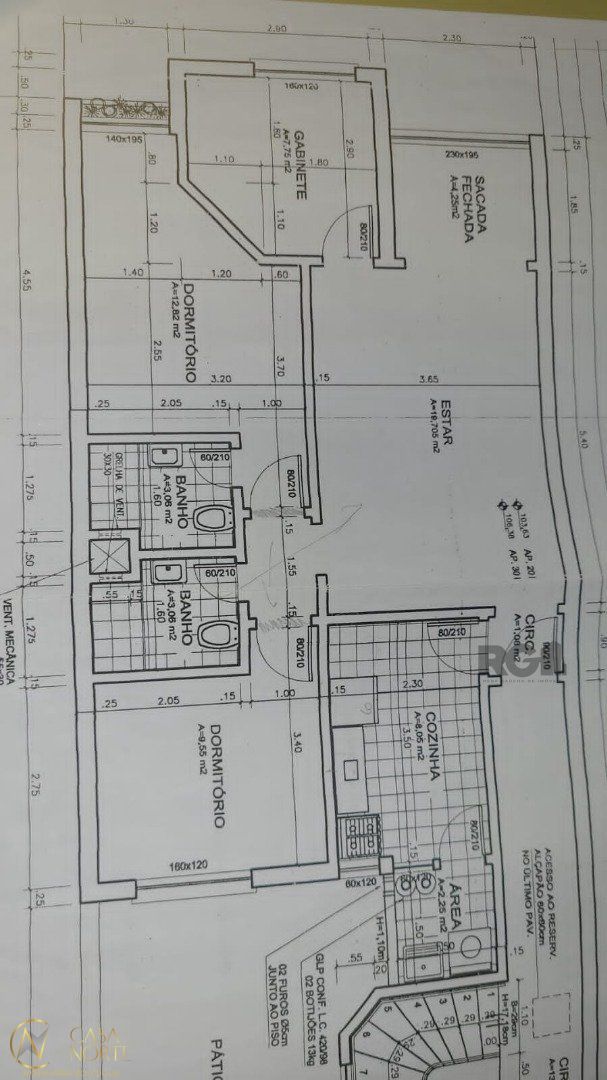 Apartamento à venda com 3 quartos, 86m², 1 suíte, 1 vaga, Rua Doutor Barcelos no bairro Tristeza em Porto Alegre