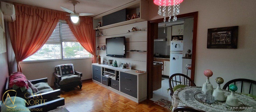 Apartamento à venda com 2 quartos, 64m², 1 vaga, Rua Upamaroti no bairro Cristal em Porto Alegre