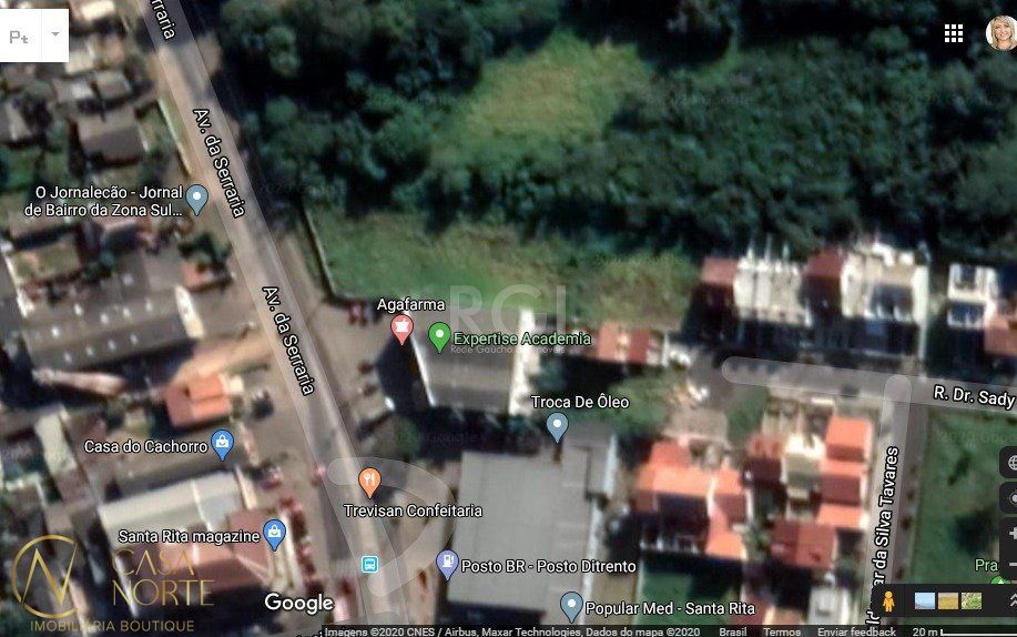 Terreno à venda  com 2200m², Avenida da Serraria no bairro Espírito Santo em Porto Alegre