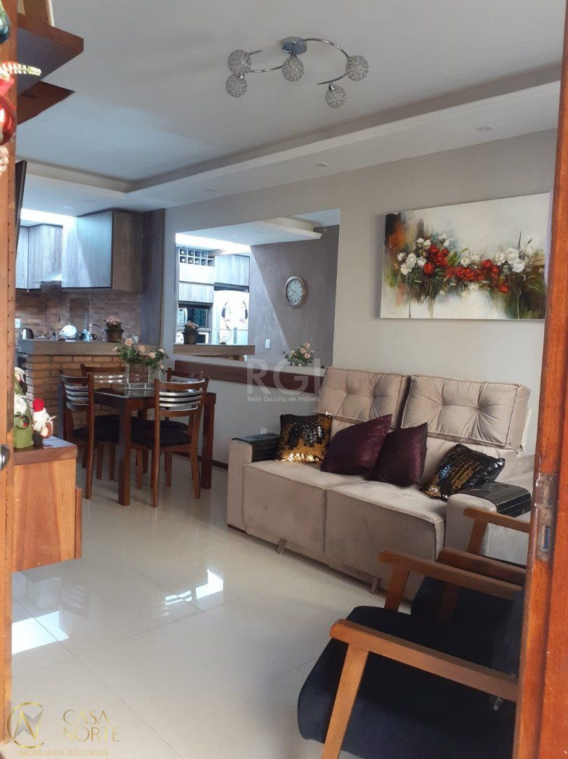 Casa de Condomínio à venda com 3 quartos, 56m², 1 vaga, Estrada Campo Novo no bairro Aberta dos Morros em Porto Alegre