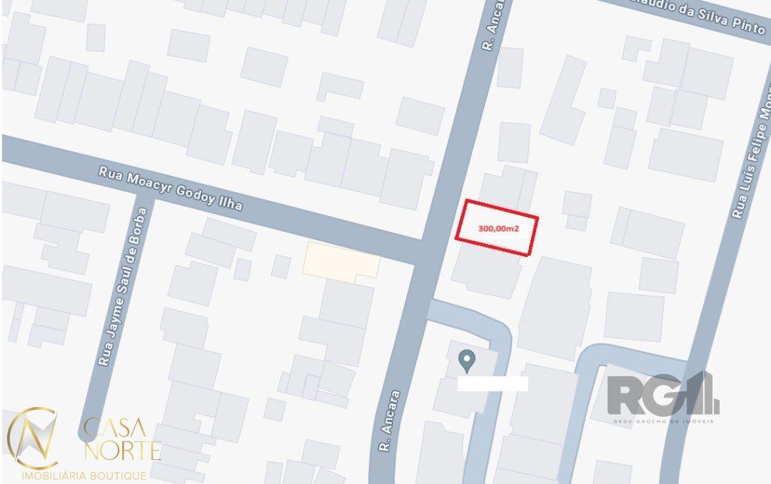 Terreno à venda  com 300m², Rua Ancara no bairro Espírito Santo em Porto Alegre