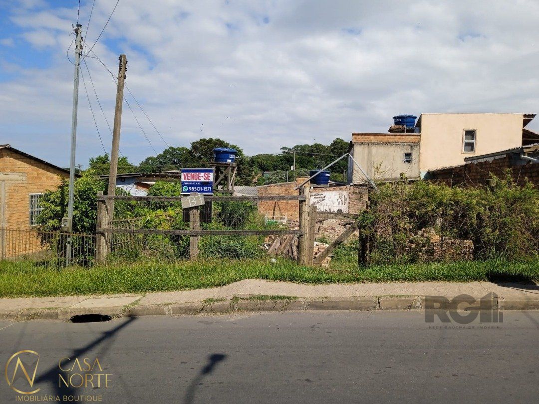 Terreno à venda  com 188m², Rua Jaime Lino dos Santos Filho no bairro Lomba do Pinheiro em Porto Alegre