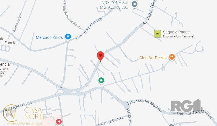 Terreno à venda  com 1498m², Avenida Belém Velho no bairro Vila Nova em Porto Alegre