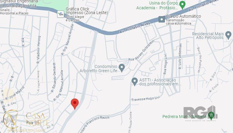 Terreno à venda  com 300m², Avenida Antônio Carvalho no bairro Jardim Carvalho em Porto Alegre