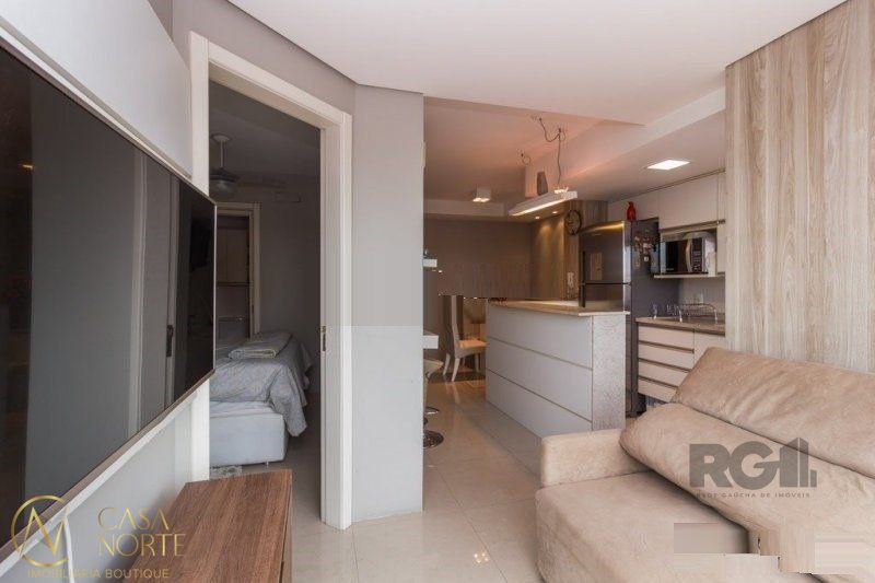 Apartamento à venda com 1 quarto, 38m², 1 suíte, 1 vaga, Rua José de Alencar no bairro Menino Deus em Porto Alegre