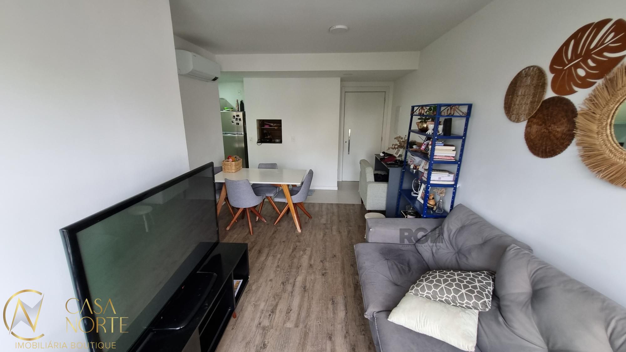 Apartamento à venda com 2 quartos, 57m², 1 suíte, 1 vaga, Rua Santana no bairro Farroupilha em Porto Alegre