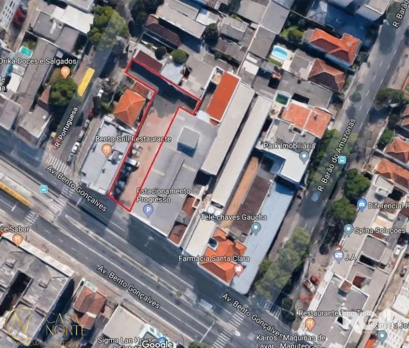Terreno à venda  com 562m², Avenida Bento Gonçalves no bairro Partenon em Porto Alegre