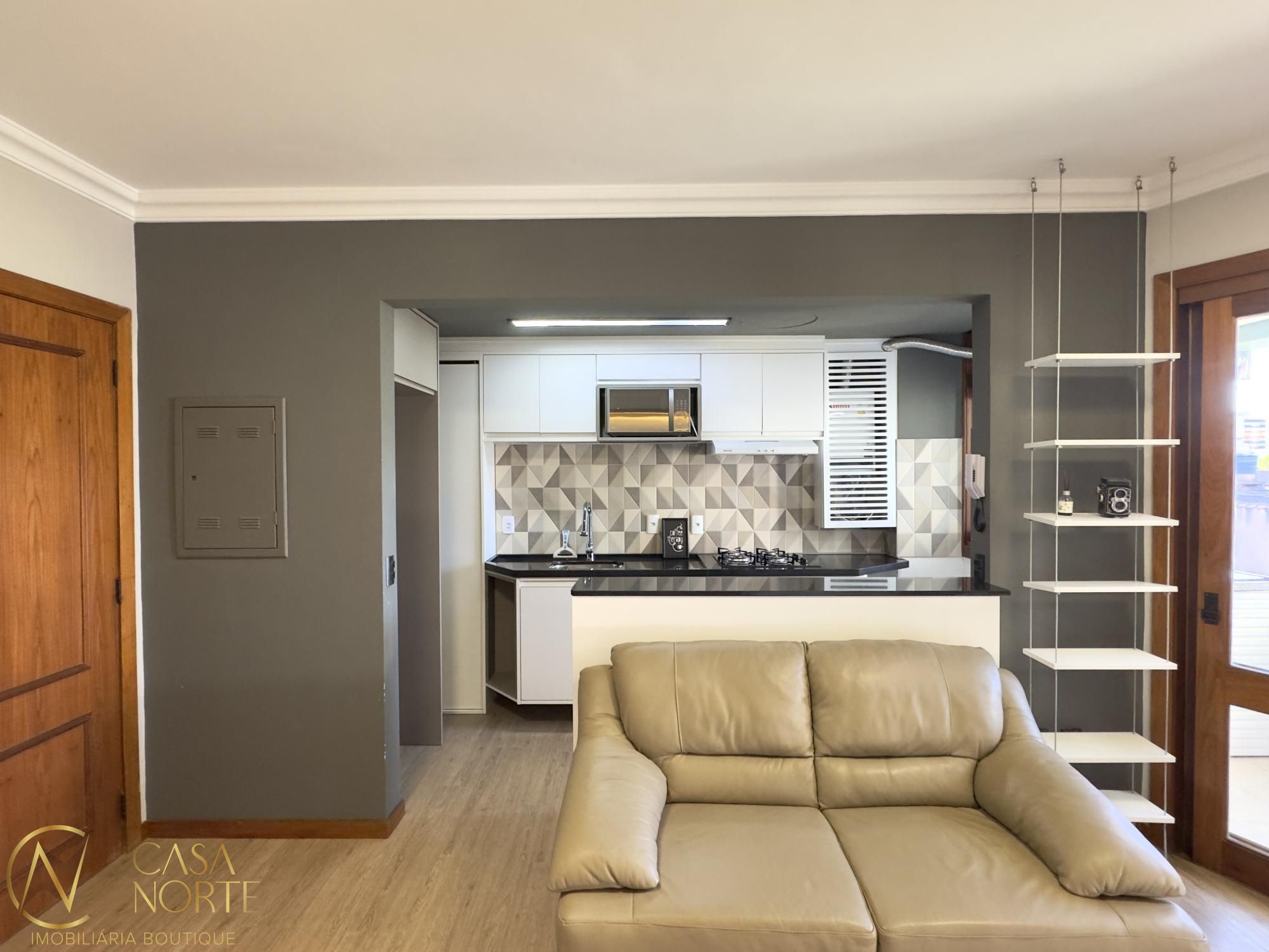 Apartamento à venda com 1 quarto, 44m², 1 suíte, 1 vaga, Rua São Manoel no bairro Rio Branco em Porto Alegre