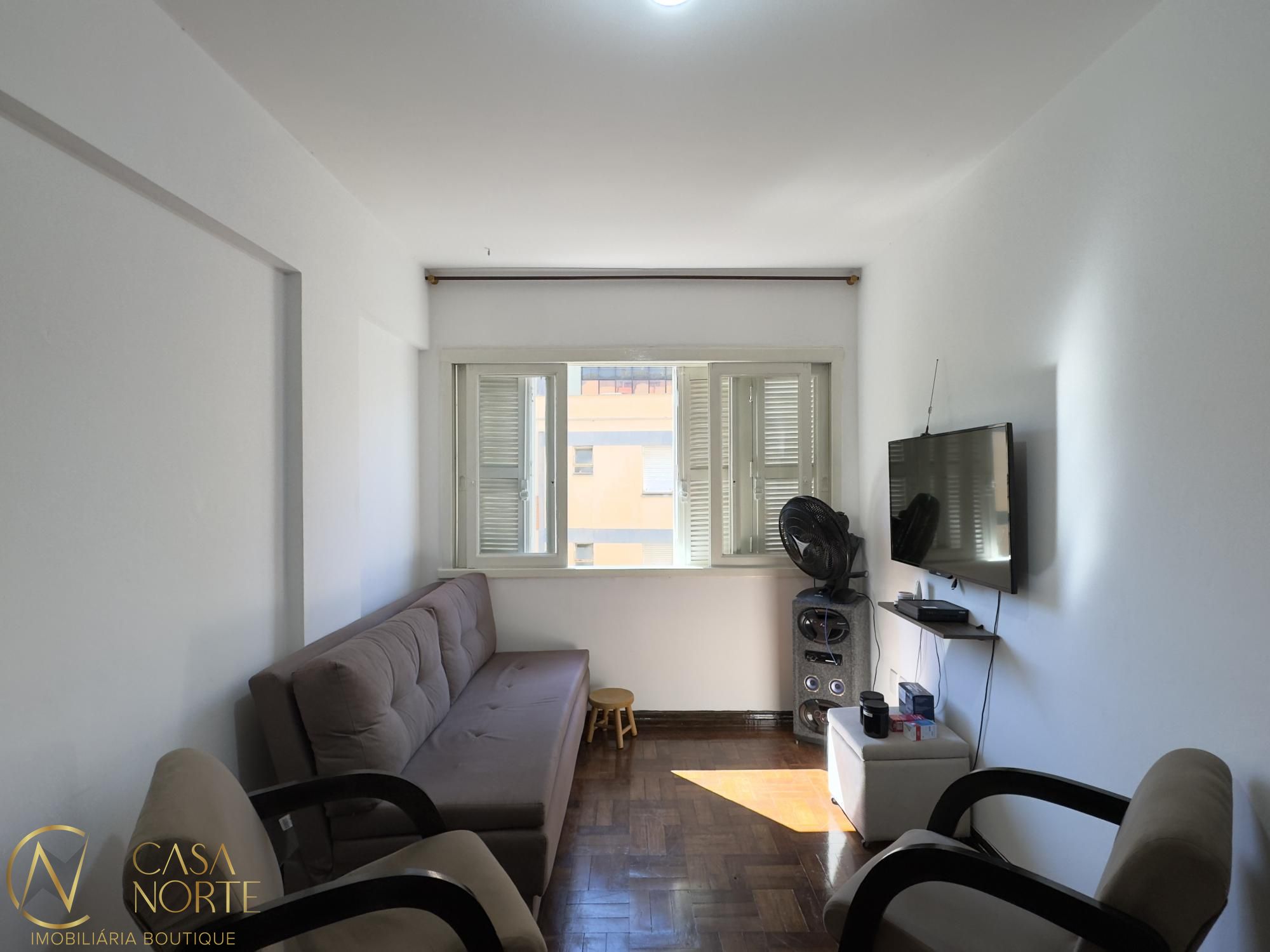Apartamento à venda com 1 quarto, 43m², 1 vaga, Rua Washington Luiz no bairro Centro Histórico em Porto Alegre