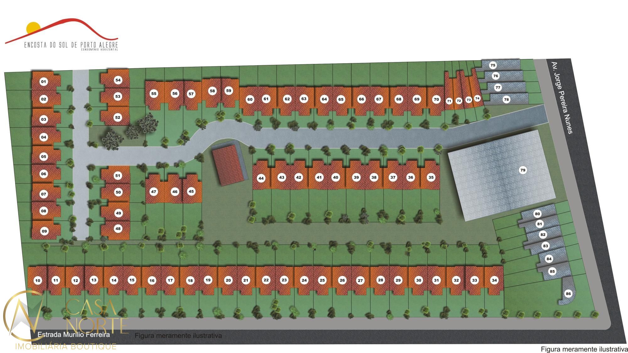 Terreno à venda  com 142m², Estrada Jorge Pereira Nunes no bairro Campo Novo em Porto Alegre