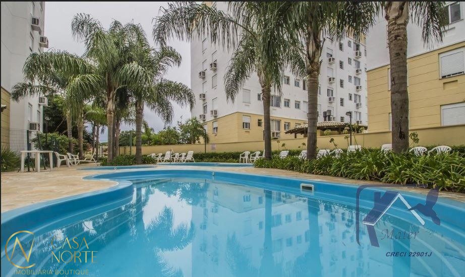 Apartamento à venda com 2 quartos, 45m², Rua Coronel Massot no bairro Cristal em Porto Alegre