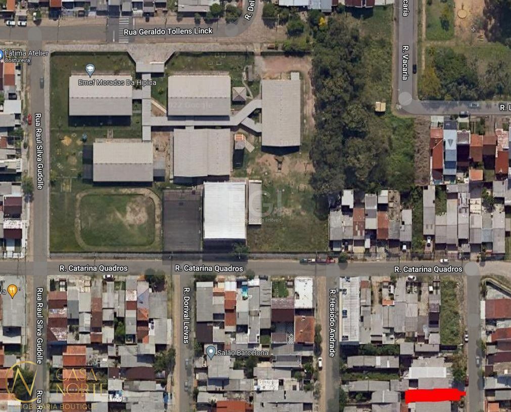 Terreno à venda  com 125m², Rua Mário Vieira Marques no bairro Hípica em Porto Alegre