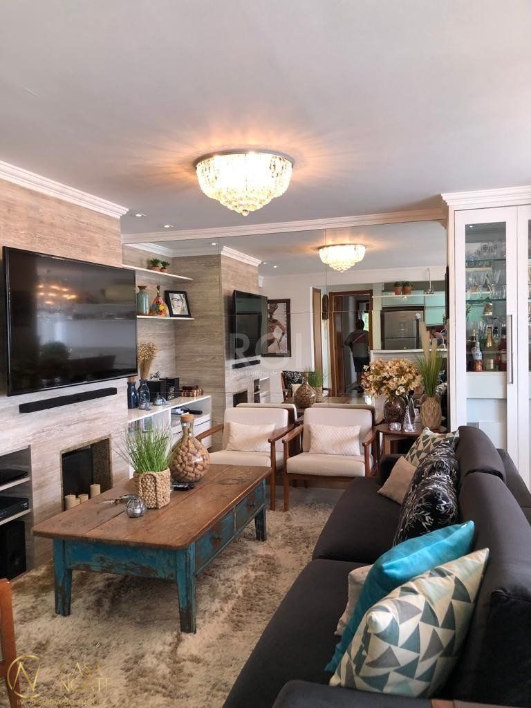 Apartamento à venda com 3 quartos, 94m², 1 suíte, 2 vagas, Rua Doutor Mário Totta no bairro Tristeza em Porto Alegre