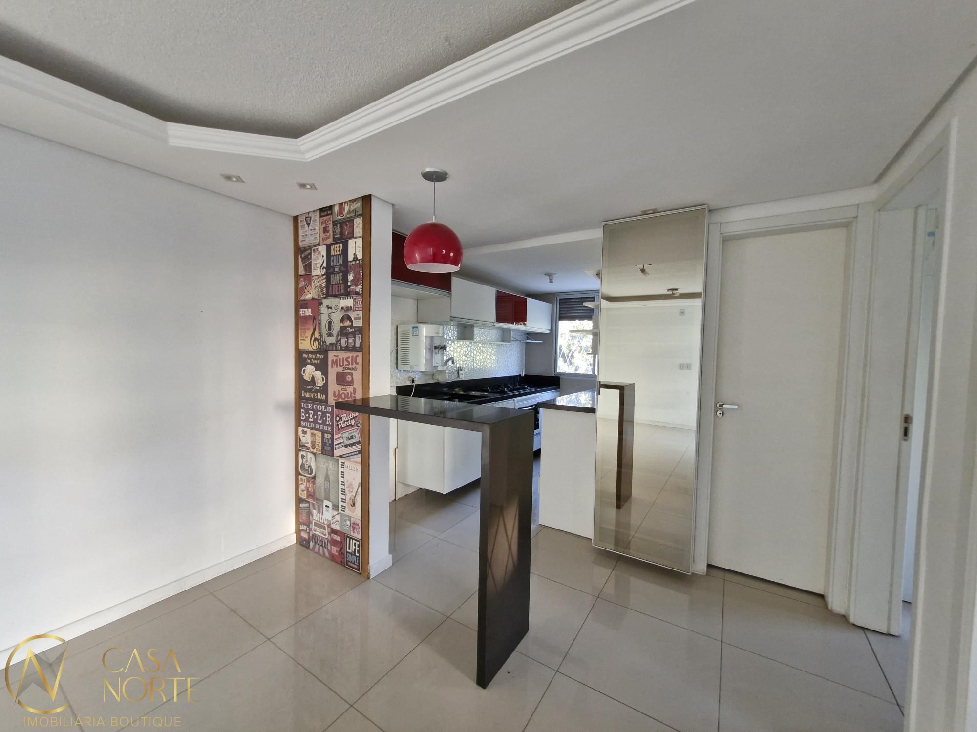 Apartamento à venda com 2 quartos, 47m², 1 vaga, Rua Atílio Supertti no bairro Vila Nova em Porto Alegre