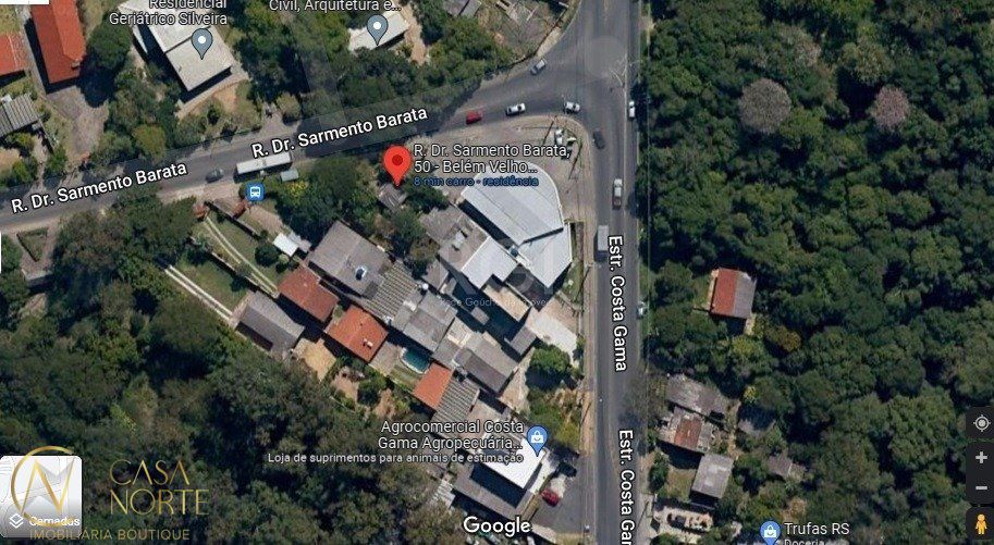 Terreno à venda  com 285m², Rua Doutor Sarmento Barata no bairro Belém Velho em Porto Alegre