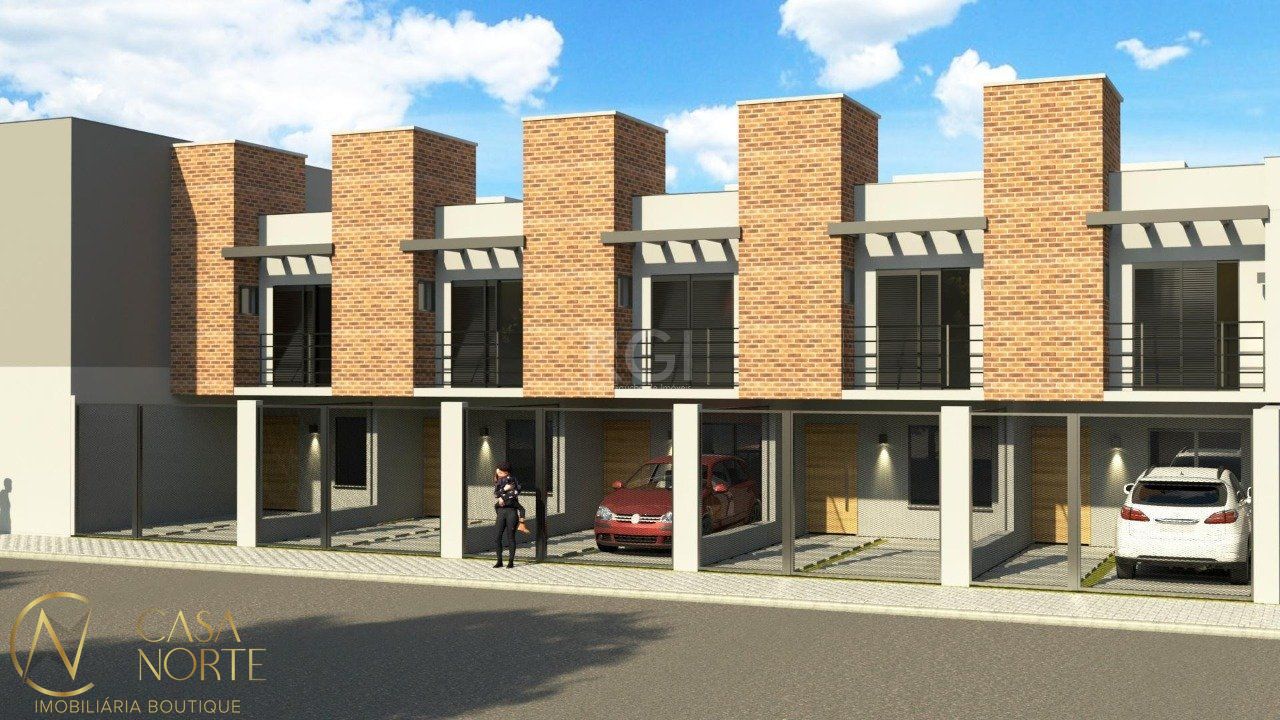 Casa de Condomínio à venda com 3 quartos, 94m², 1 suíte, 1 vaga, Travessa Lucas de Lima no bairro Medianeira em Porto Alegre
