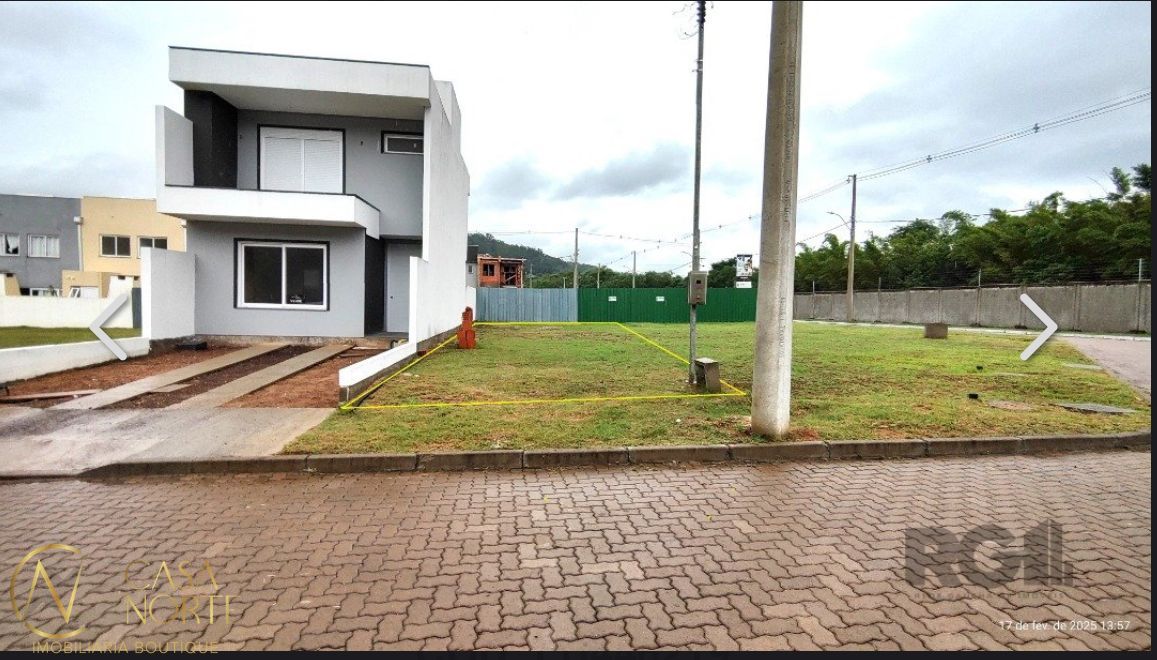 Terreno à venda  com 122m², Estrada Jorge Pereira Nunes no bairro Campo Novo em Porto Alegre