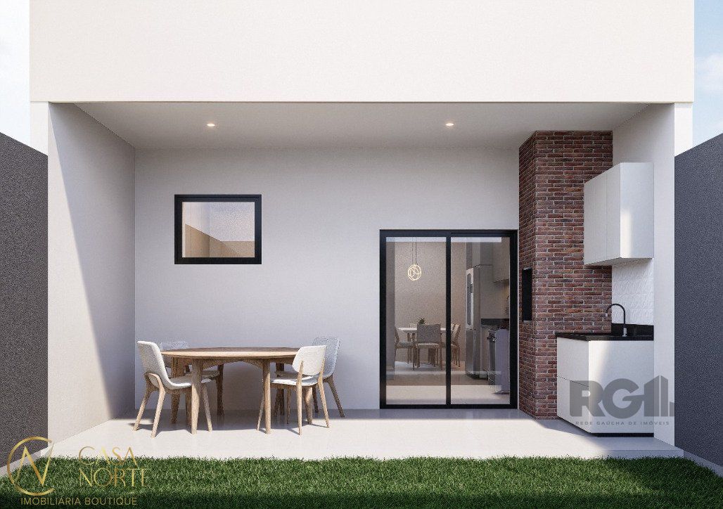 Casa de Condomínio à venda com 2 quartos, 107m², 1 suíte, 1 vaga, Estrada Jorge Pereira Nunes no bairro Campo Novo em Porto Alegre