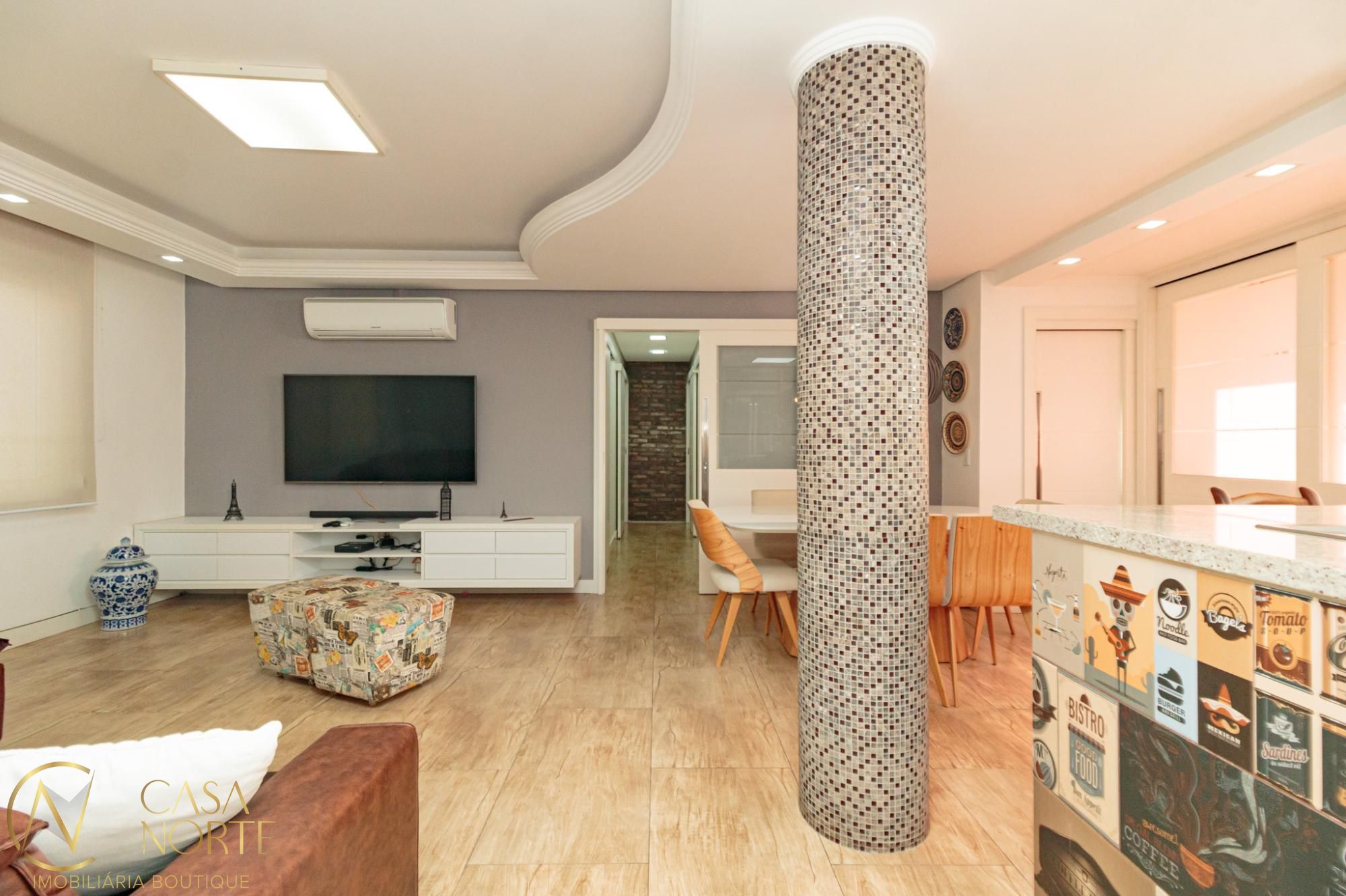Apartamento à venda com 3 quartos, 109m², 1 suíte, 1 vaga, Rua Edmundo Bastian no bairro Cristo Redentor em Porto Alegre